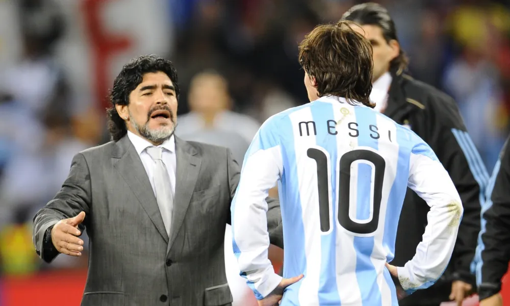 La palabra de Messi para Maradona