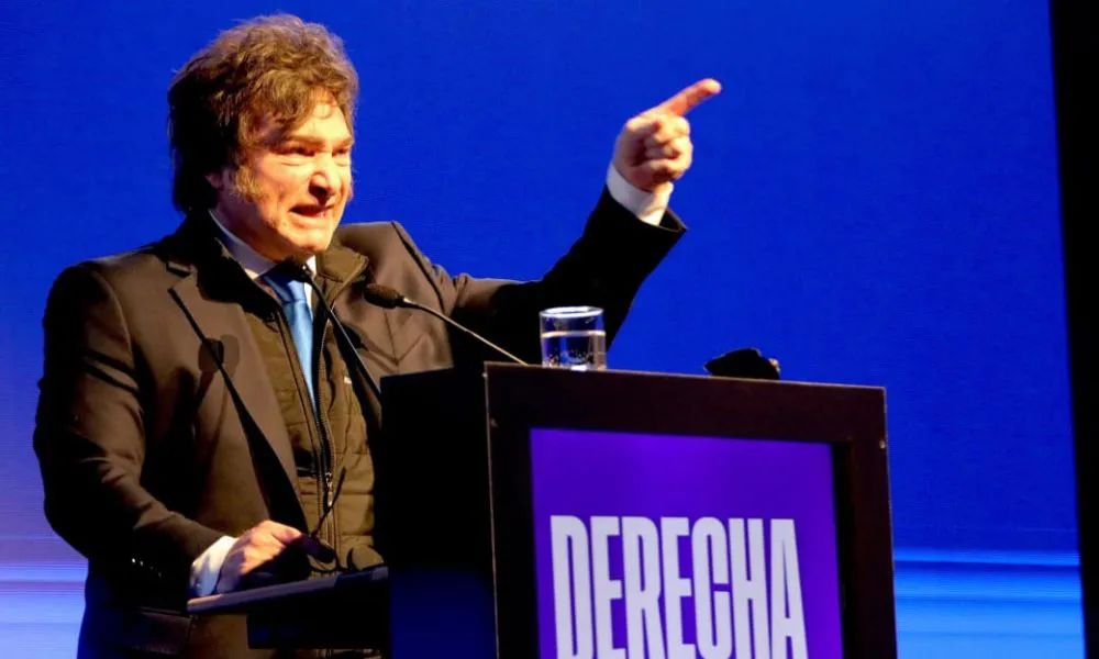 Javier Milei en Derecha Fest