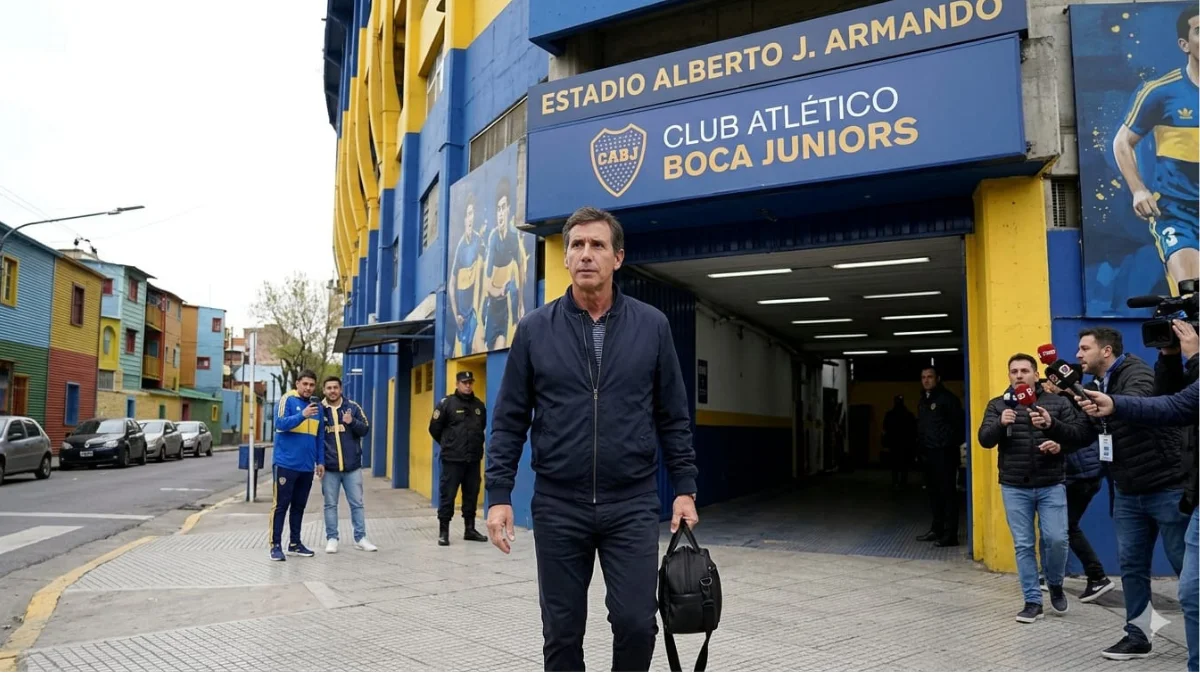 Úbeda saliendo de BOCA