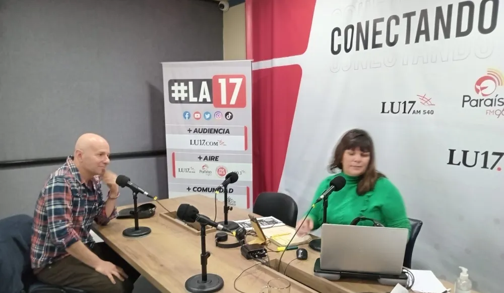 Alejandro Nespral, médico en cuidados paliativos, junto a Karina Lorré en #LA17