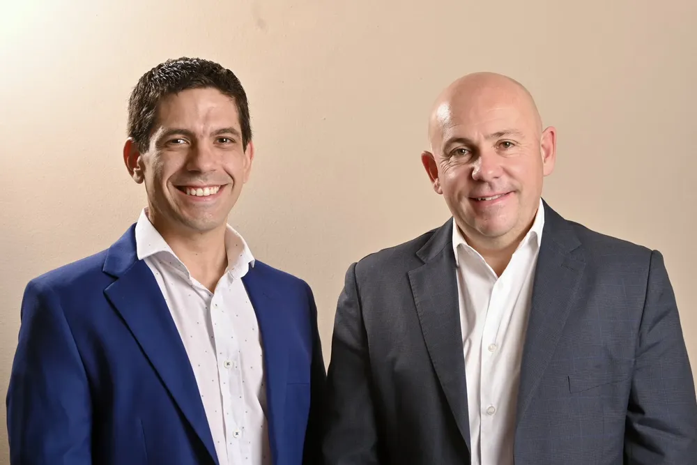 Martín Ebene y Gustavo Sastre
