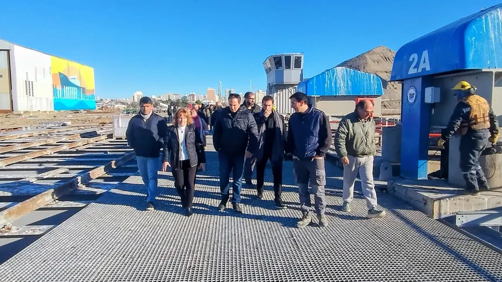 Recorrido por el Puerto de Comodoro Rivadavia
