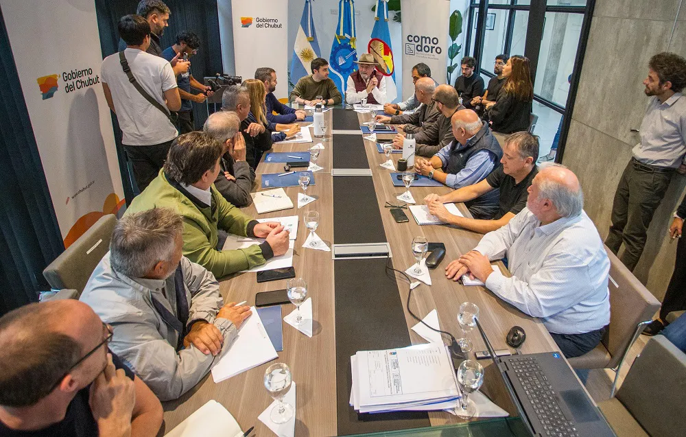 Reunión conjunta de Gabinete en Comodoro Rivadavia