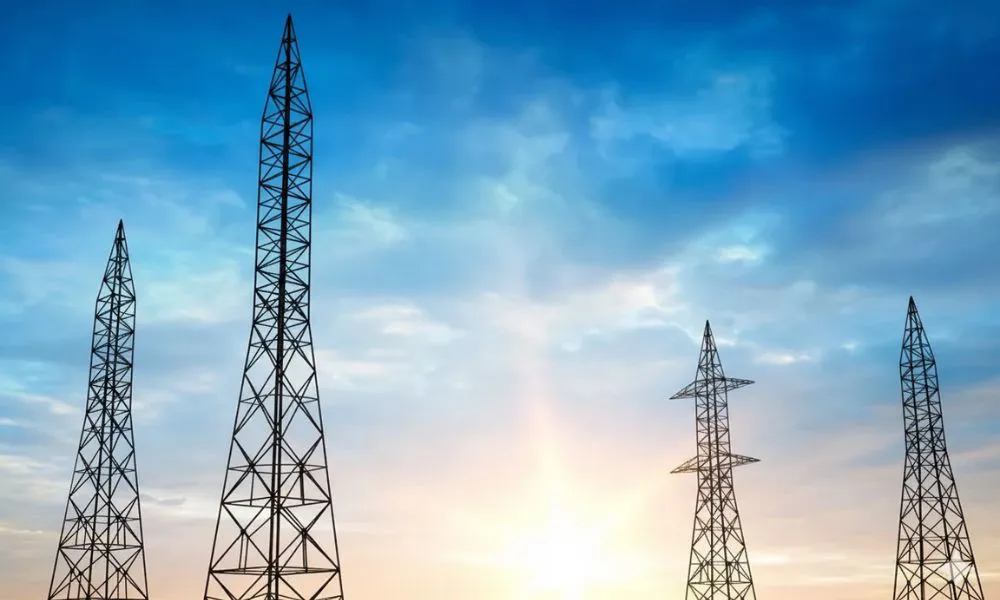 Torres sin cableados extensos de energía