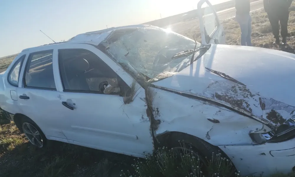 Alcoholizado terminó volcando 