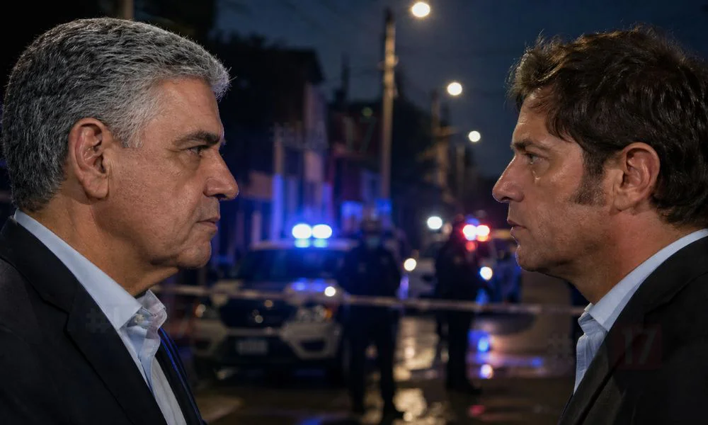 Jorge Macri y Axel Kicillof