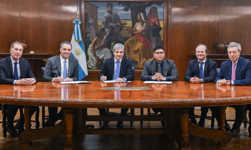 convenio con Santa Cruz y Neuquén por la eliminación de retenciones petroleras