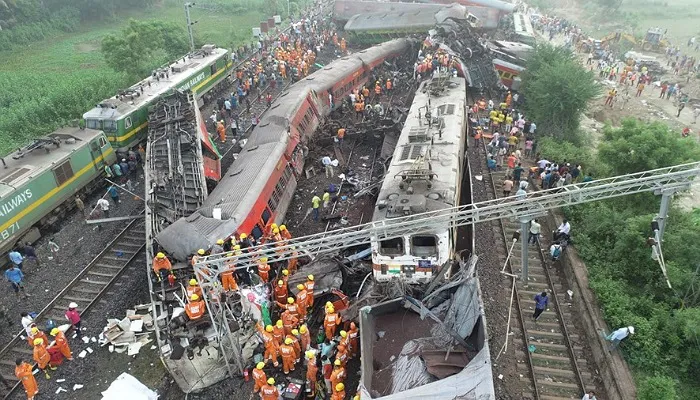Accidente de tren en India