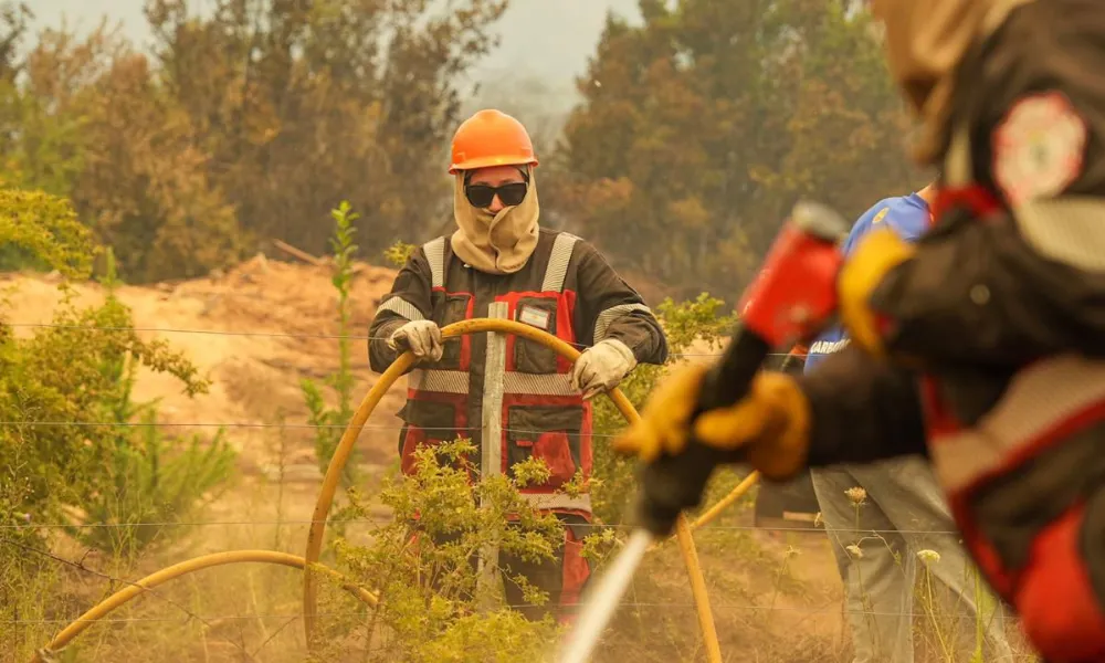 combate de los incendios