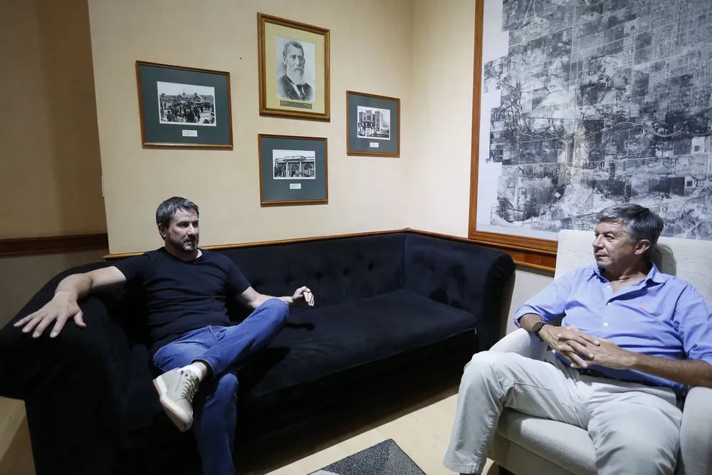 Gerardo Merino y Gustavo Menna