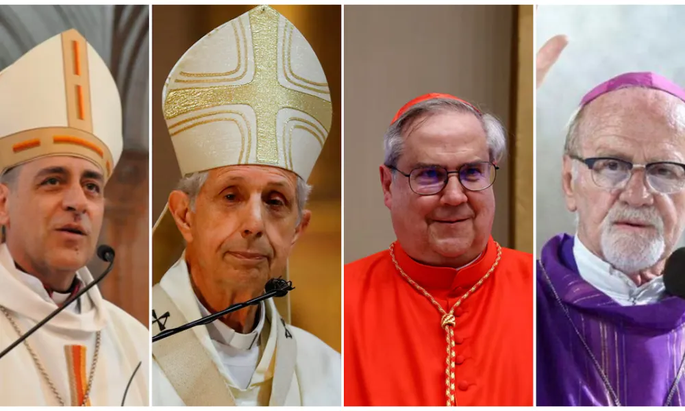 Cuatro cardenales argentinos