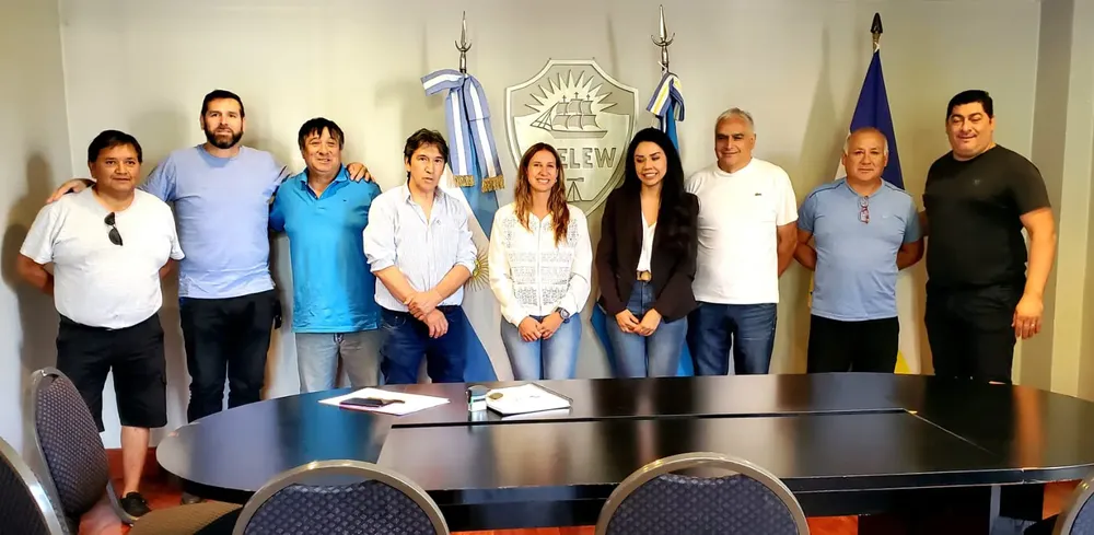 Integrantes del centro de soldados de ex combatientes