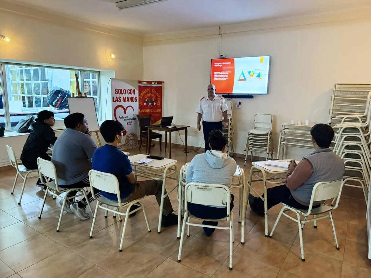 Aspirantes a bomberos