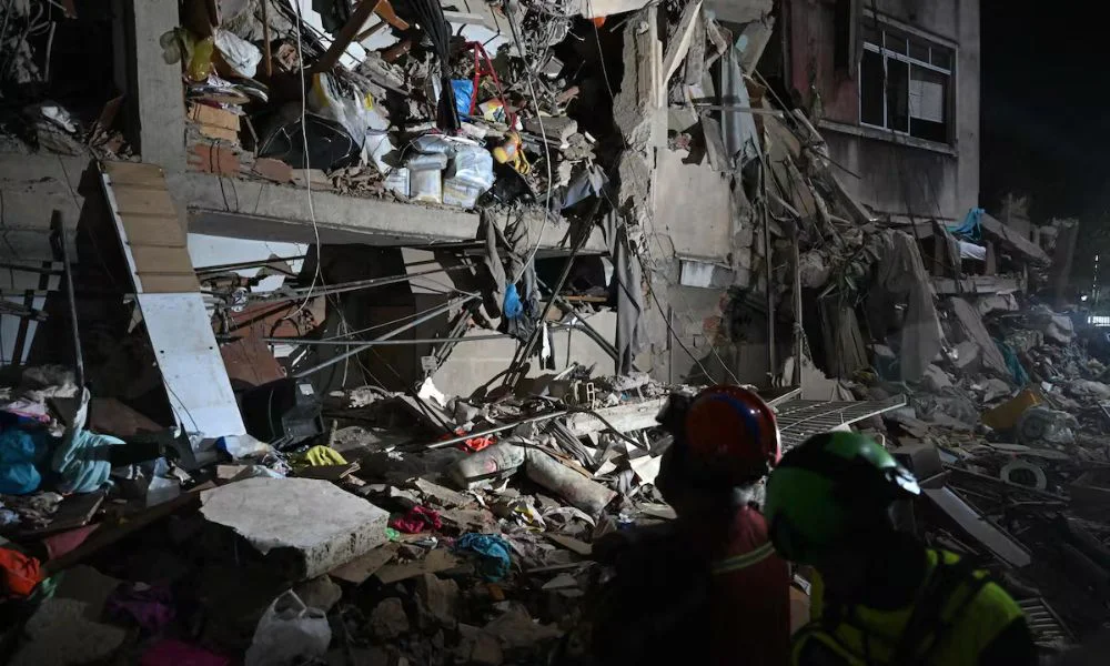 Terremoto en Venezuela. Foto LA NACION