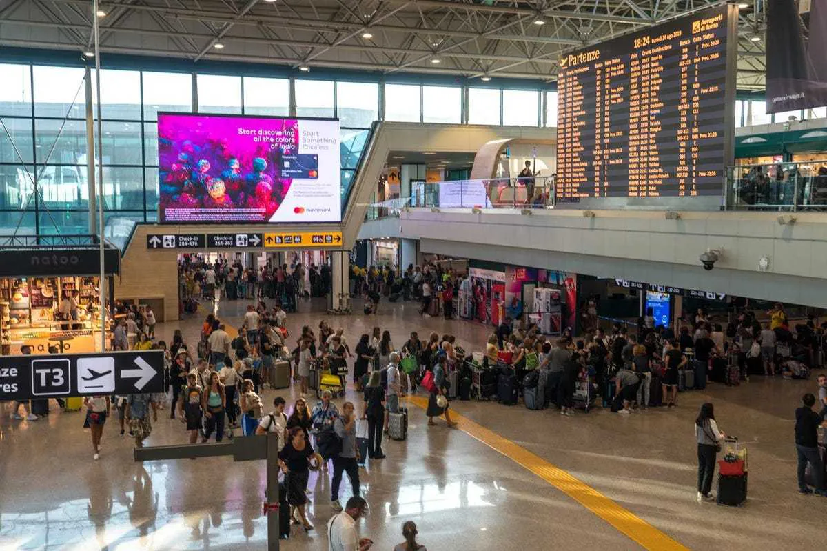 Huelga de trabajadores aeroportuario
