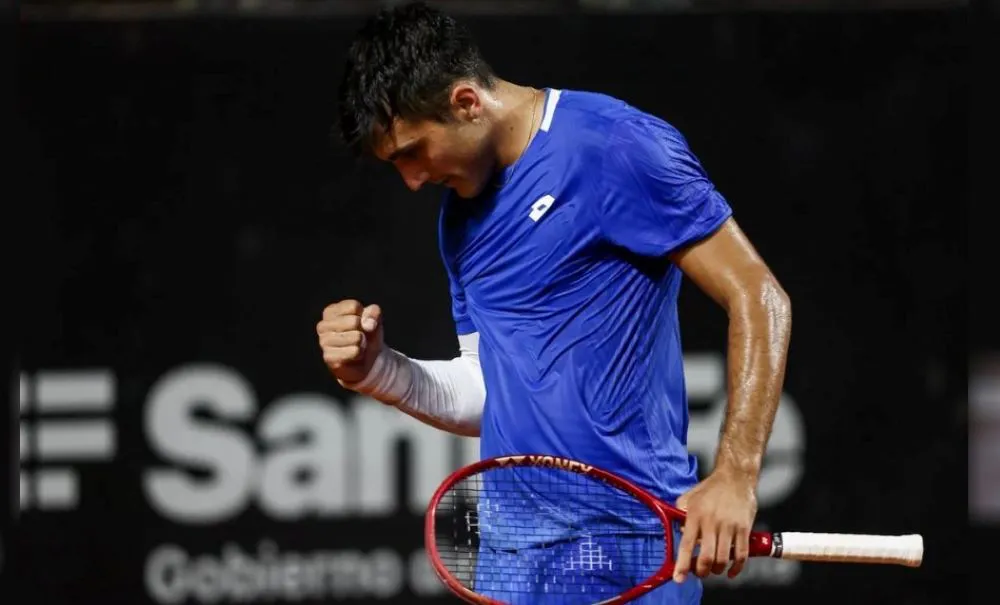 El argentino superó con solidez a Chun Hsin Tseng y jugará la final del Challenger rosarino.