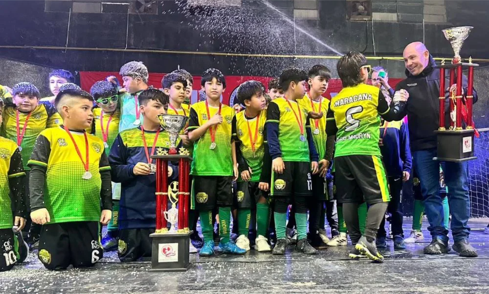 El Gimnasio Municipal Nº 1 recibió la premiación del Torneo Apertura infantil. 2