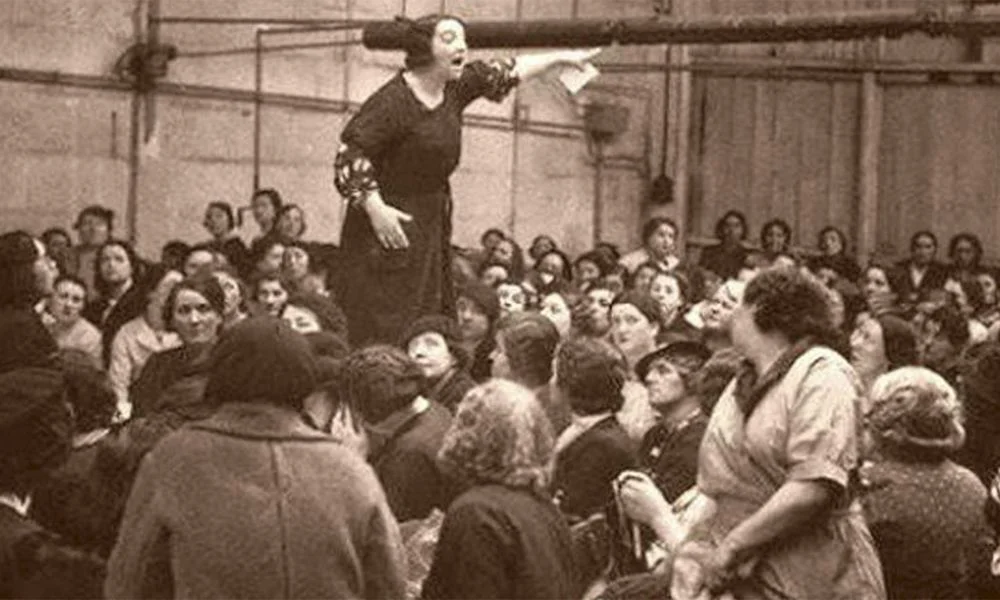 Reclamo de mujeres 1940