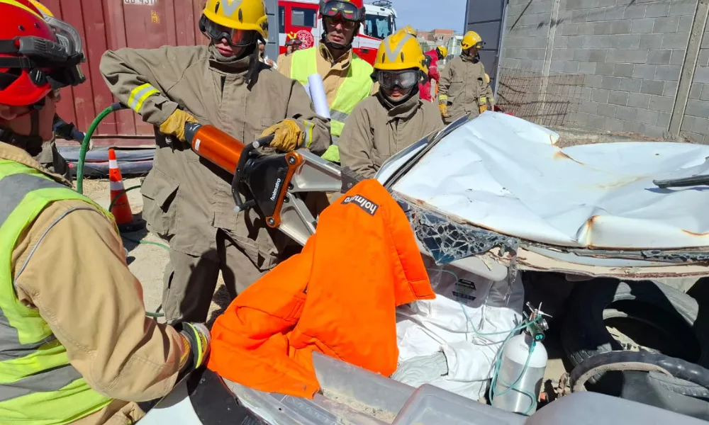 práctica de rescate