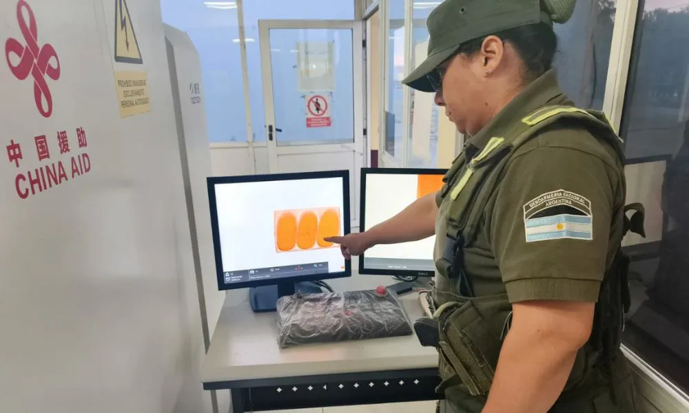 Un escáner marcó una encomienda