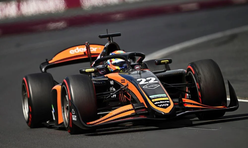 El argentino protagonizó una remontada impactante en su estreno en la Fórmula 2.