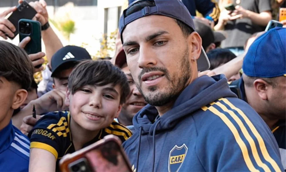 Leandro Paredes. Foto Club Boca Juniors.