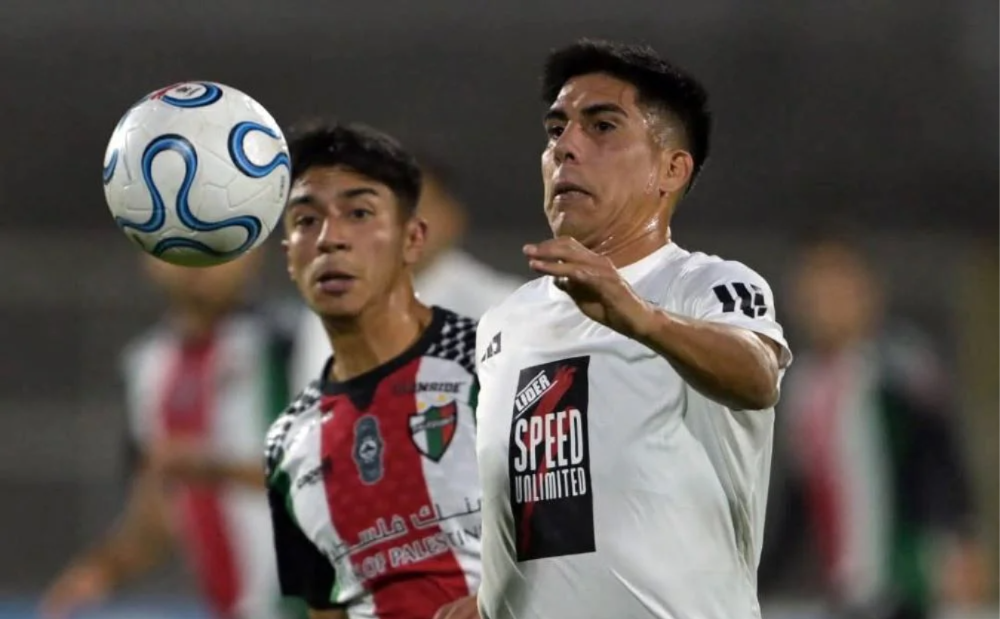 El equipo de Guillermo Duró empató 1-1 ante Palestino en Chile.