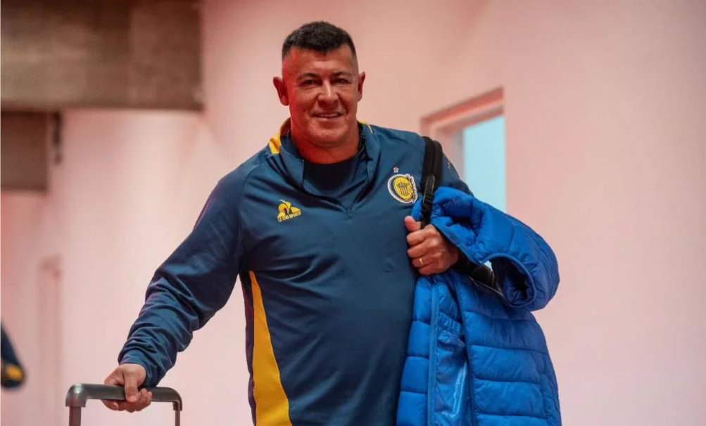Jorge Almirón. Foto Club Atlético Rosario Central.