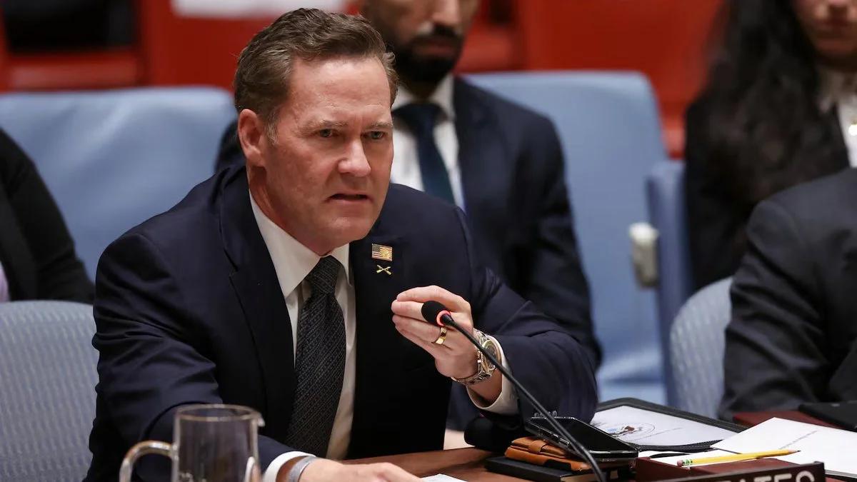 El embajador estadounidense ante la ONU