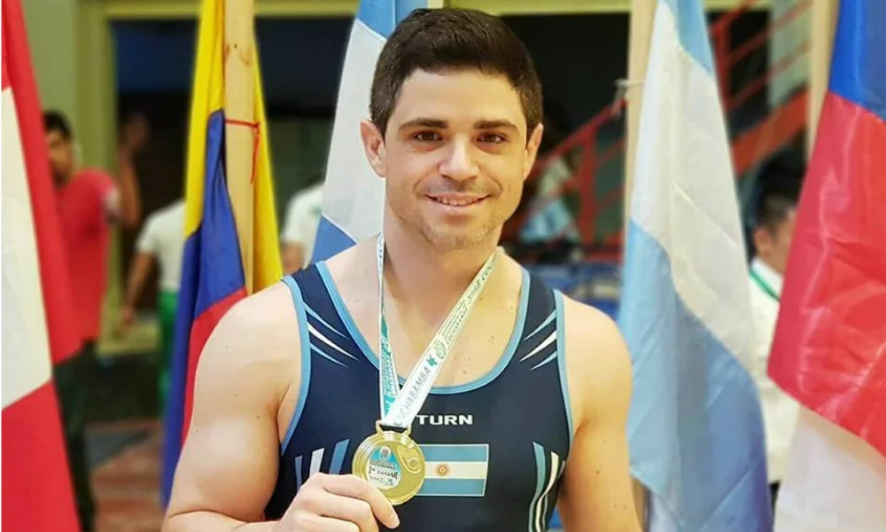 ex gimnasta olímpico Federico Molinari