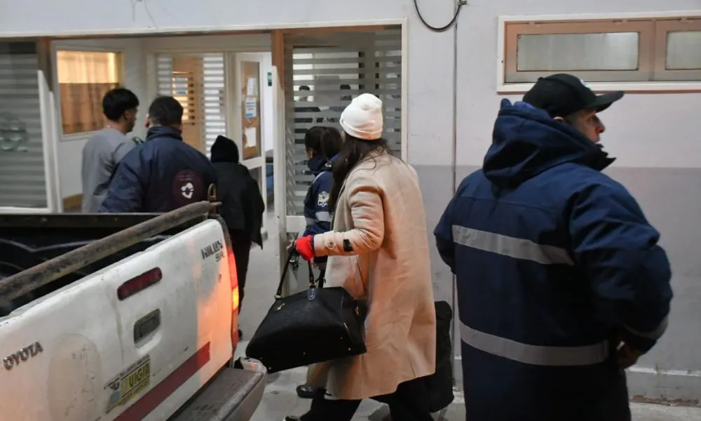 Rescate 6 ccidente fatal en la ruta 3 Foto JOSÉ SILVA LA OPINIÓN AUSTRAL