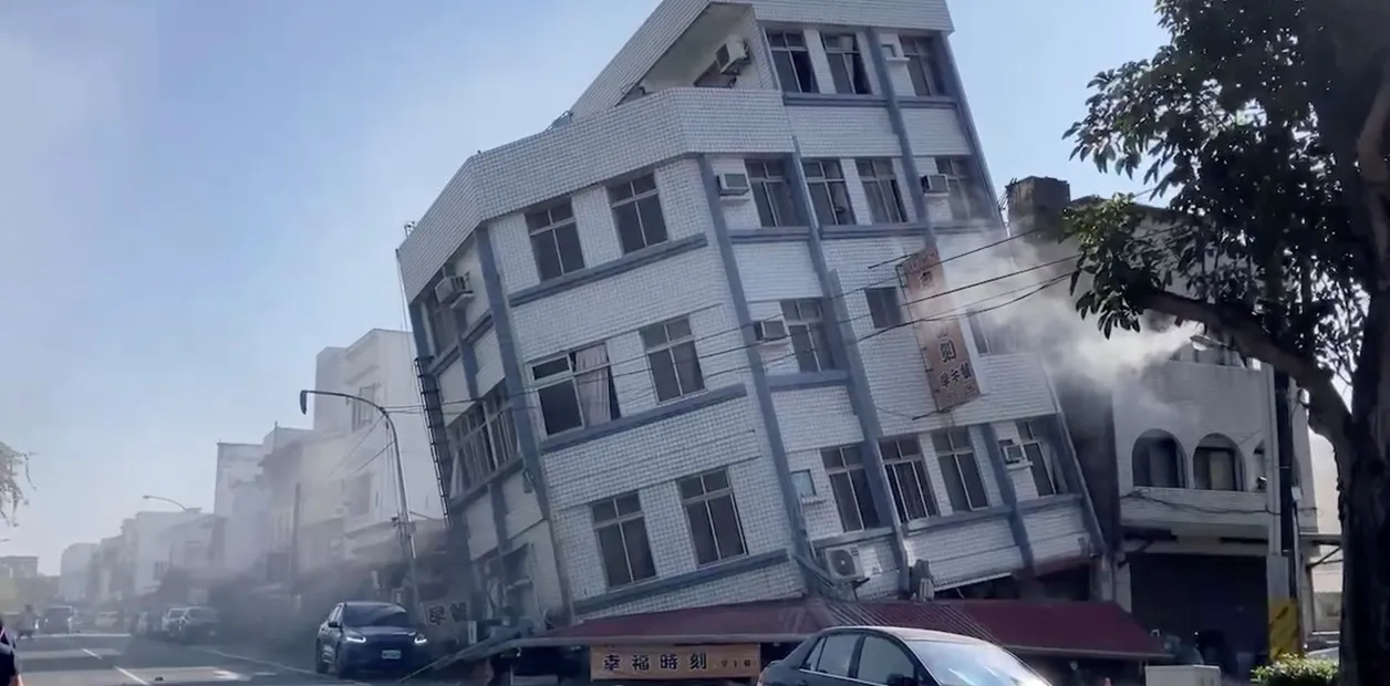 Terremoto de 7.4 en Taiwan