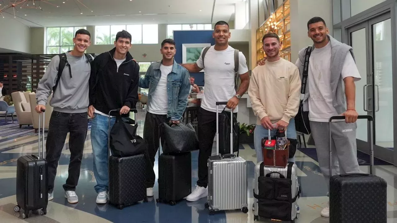 Llegaron los primeros jugadores a Miami