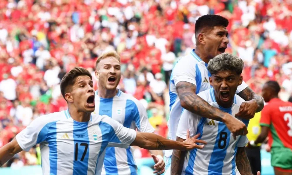 La Selección Argentina juega con Ucrania