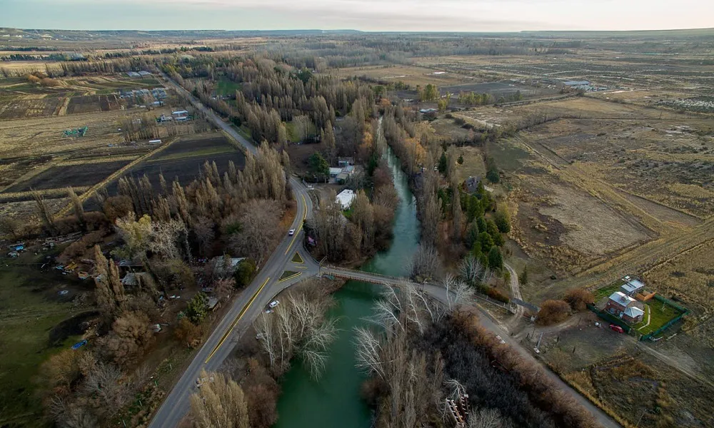 Rio Chubut en Trelew