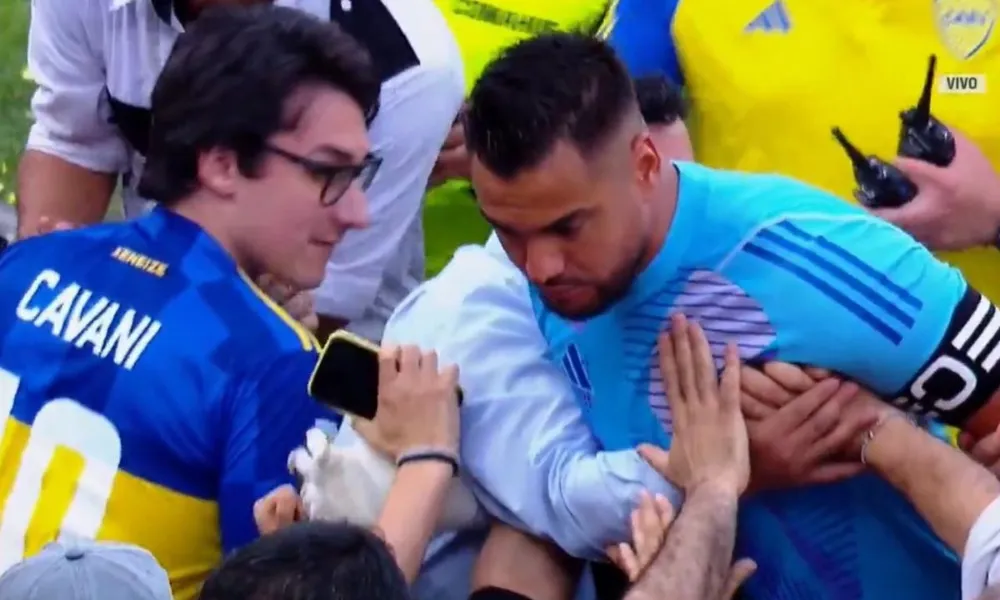 El arquero salió a aclarar lo ocurrido