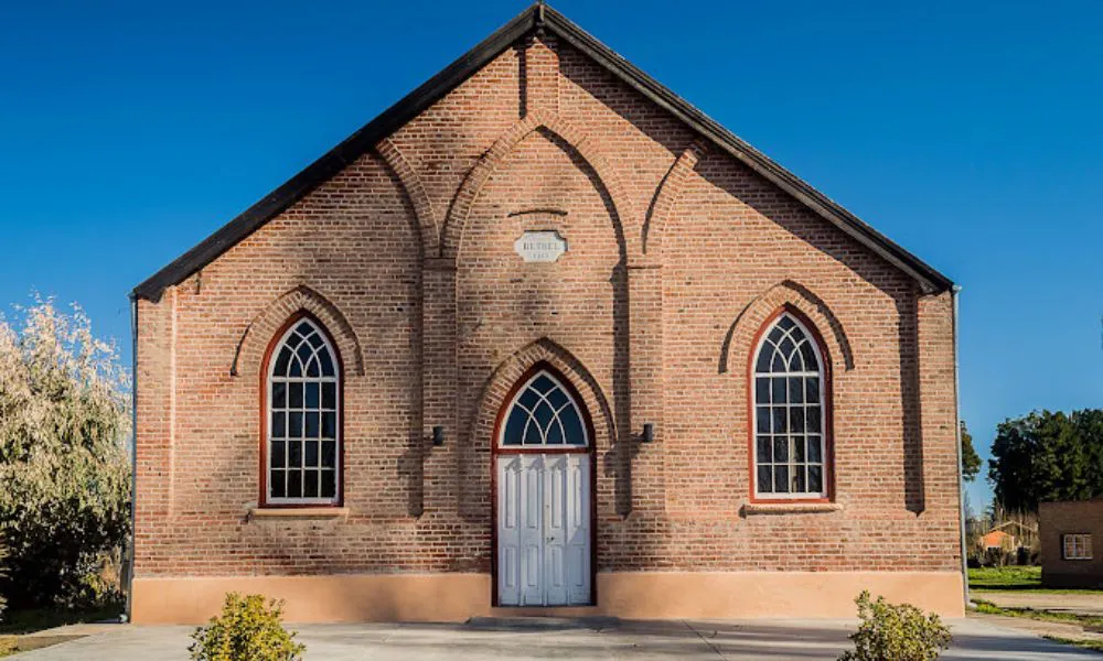 Capilla Bethel en Gaiman FOTO: mapainteractivocultural.ar