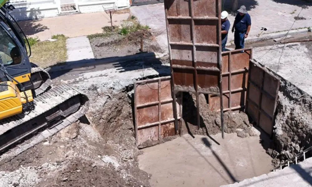 Obra cloacal en Trelew