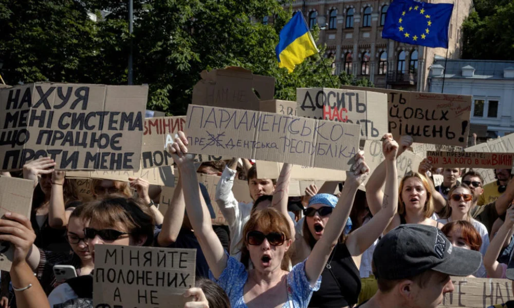 Protestas en Kiev