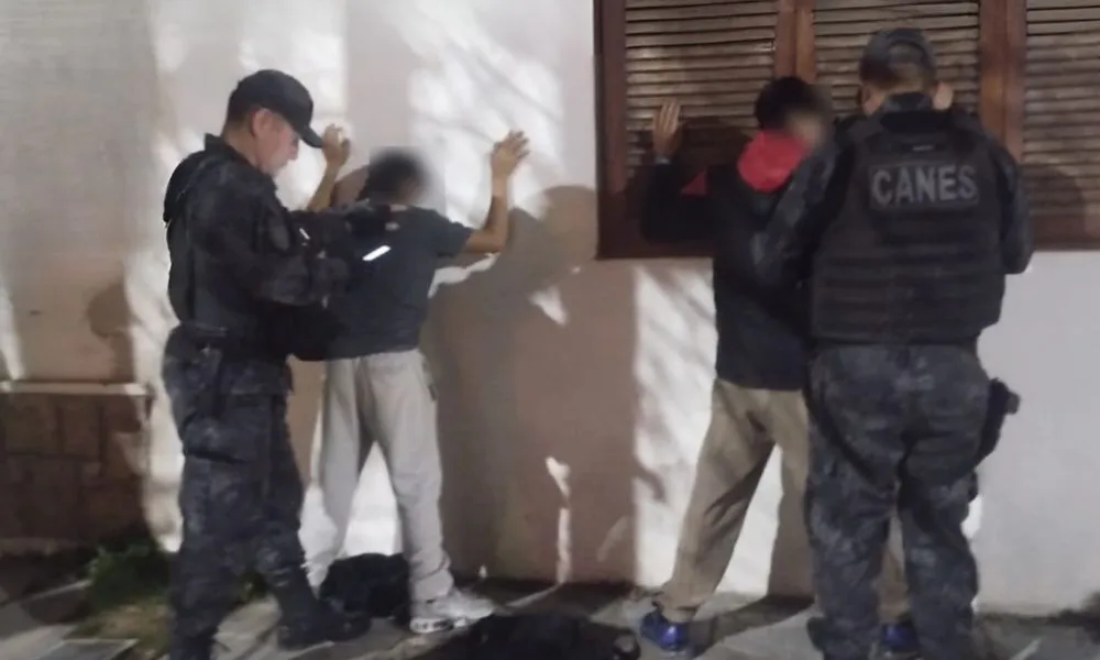 Dos menores detenidos en Trelew