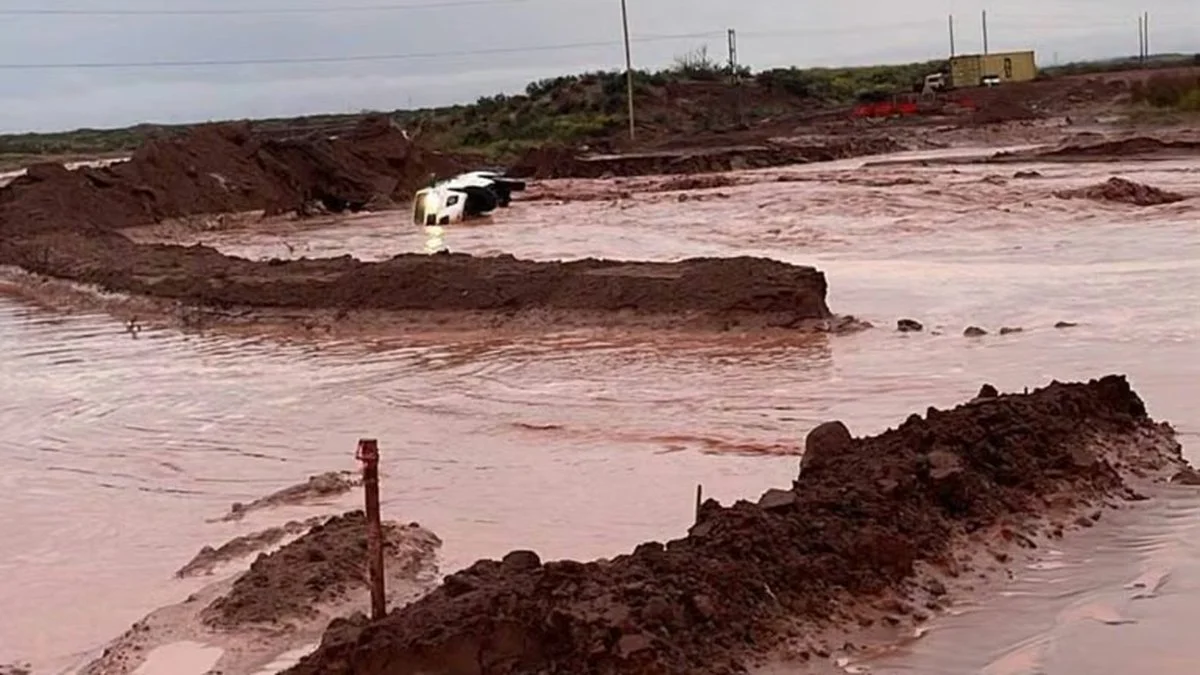 Temporal en Vaca Muerta