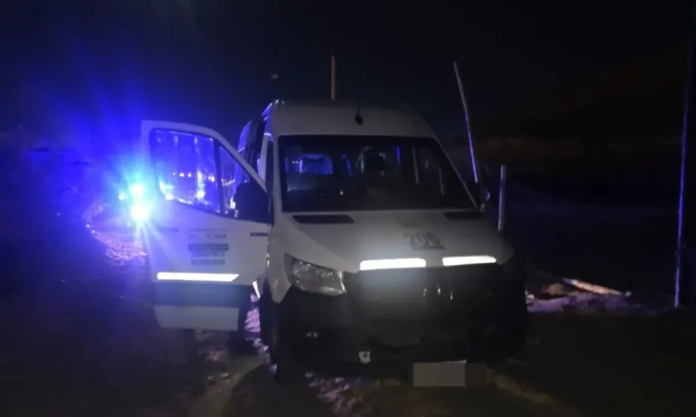 Camioneta asaltada