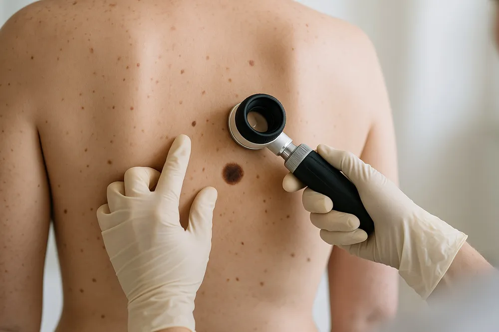 Melanoma. Imagen generada por IA