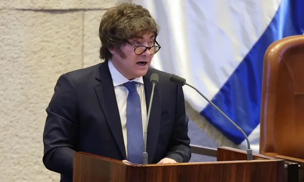Milei en Jerusalén