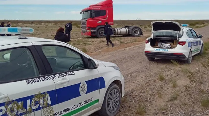 Camionero asaltado- policía Puerto Madryn 1