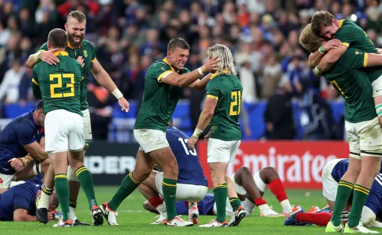 SUDÁFRICA DEJÓ AFUERA A FRANCIA Y JUGARÁ LAS SEMIFINALES