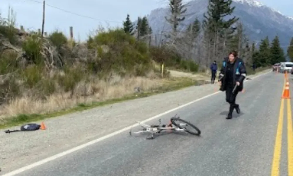 Ciclista atropellado