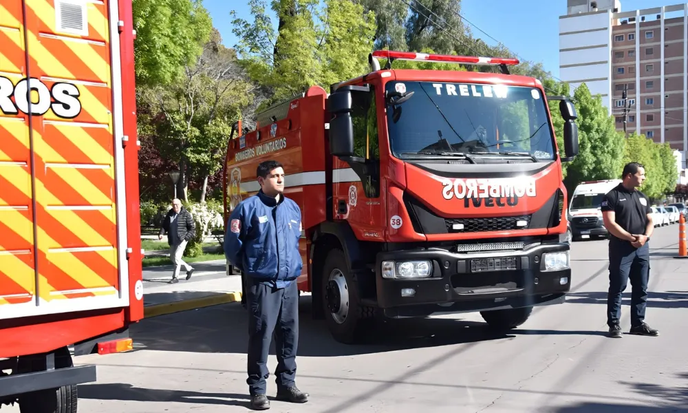 3 nuevas unidades para los Bomberos de Trelew