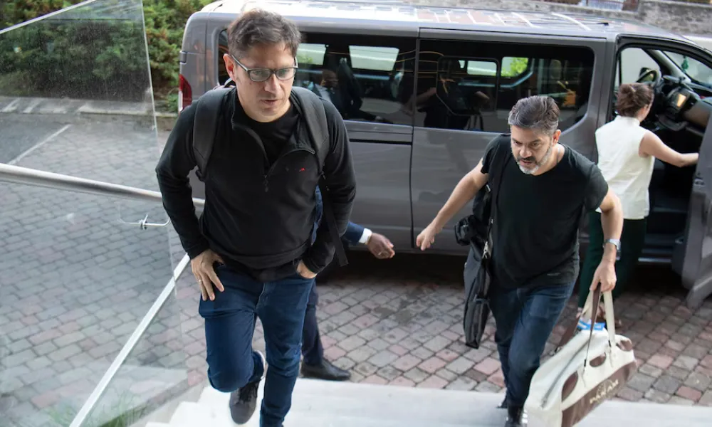 Kicillof en Nueva York