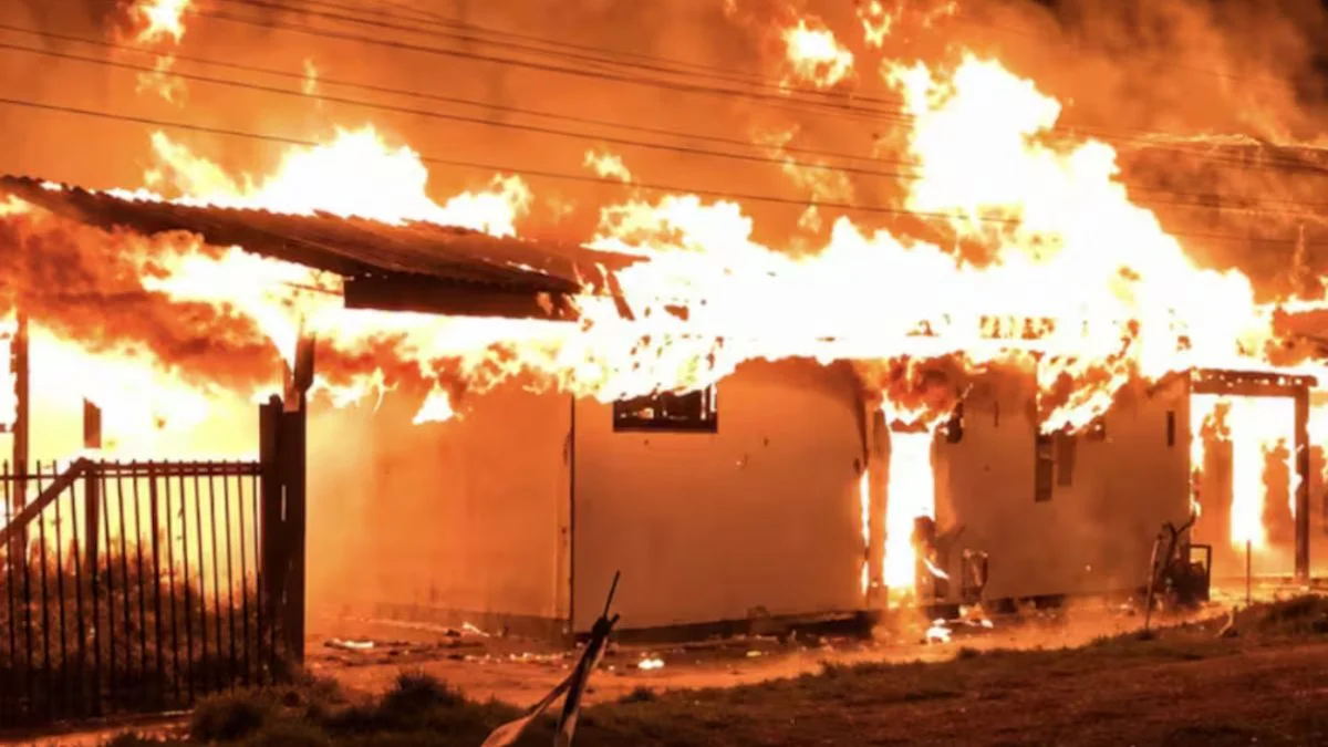 Incendio en Geriátrico de Chile